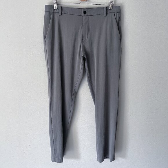 Lululemon Commission Pant Men's Size 36 X 30 Warpstreme Grey READ! - Picture 1 of 15
